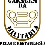 Logo GARAGEM DA MILITÁRIA — cliente Remotintas
