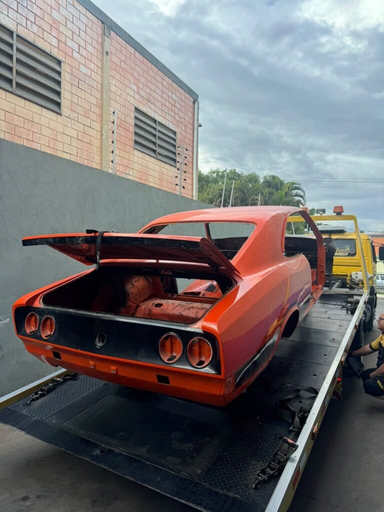 Decapagem química de carroceria automotiva na Remotintas