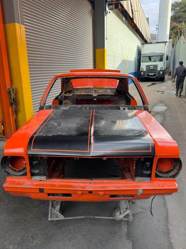 Decapagem química de carroceria automotiva na Remotintas