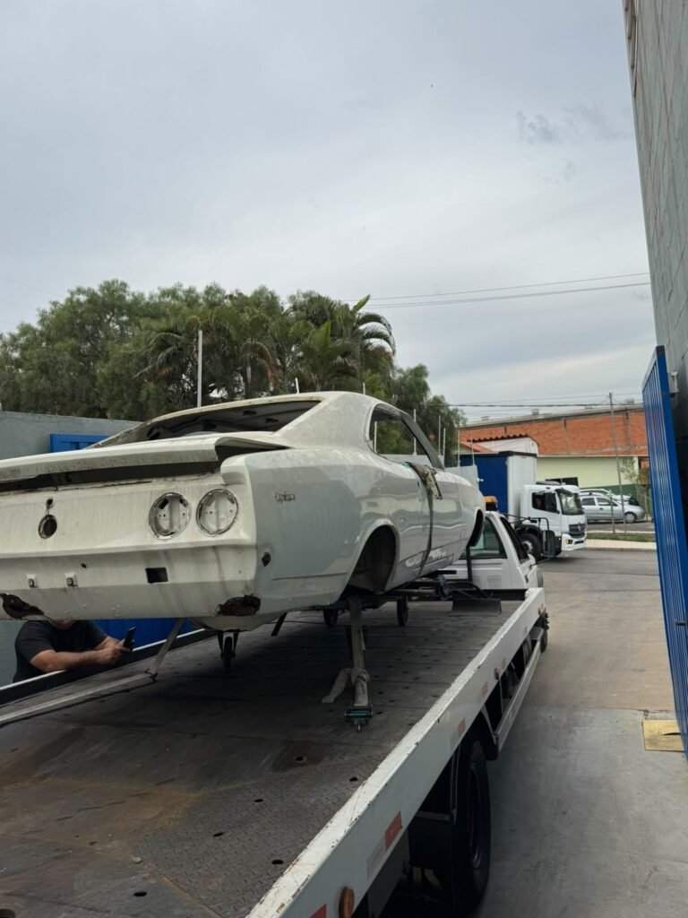 Decapagem química de carroceria automotiva na Remotintas