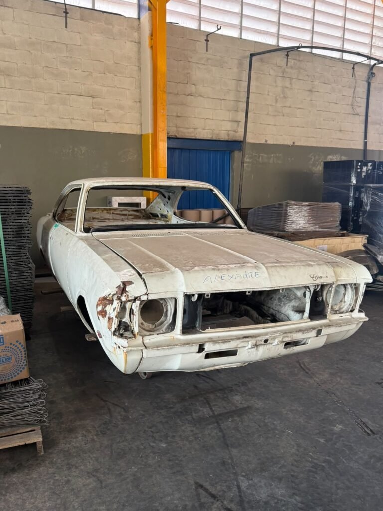 Decapagem química de carroceria automotiva na Remotintas