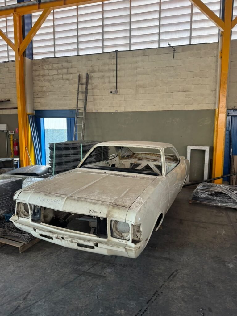 Decapagem química de carroceria automotiva na Remotintas
